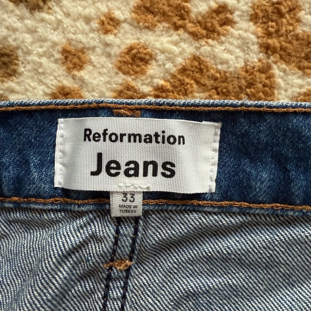 Reformation Nina denim mini skirt - Picture 3 of 3